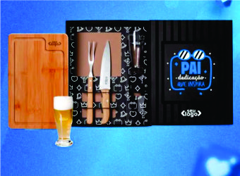Kit Para Churrasco Com Copos - 5 Pçs CIRILO BRINDES 